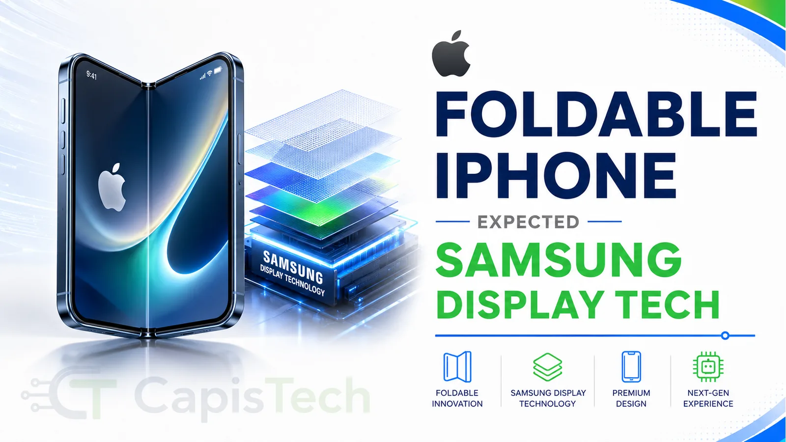 Apple Foldable iPhone Expected to Use Samsung Display Technology