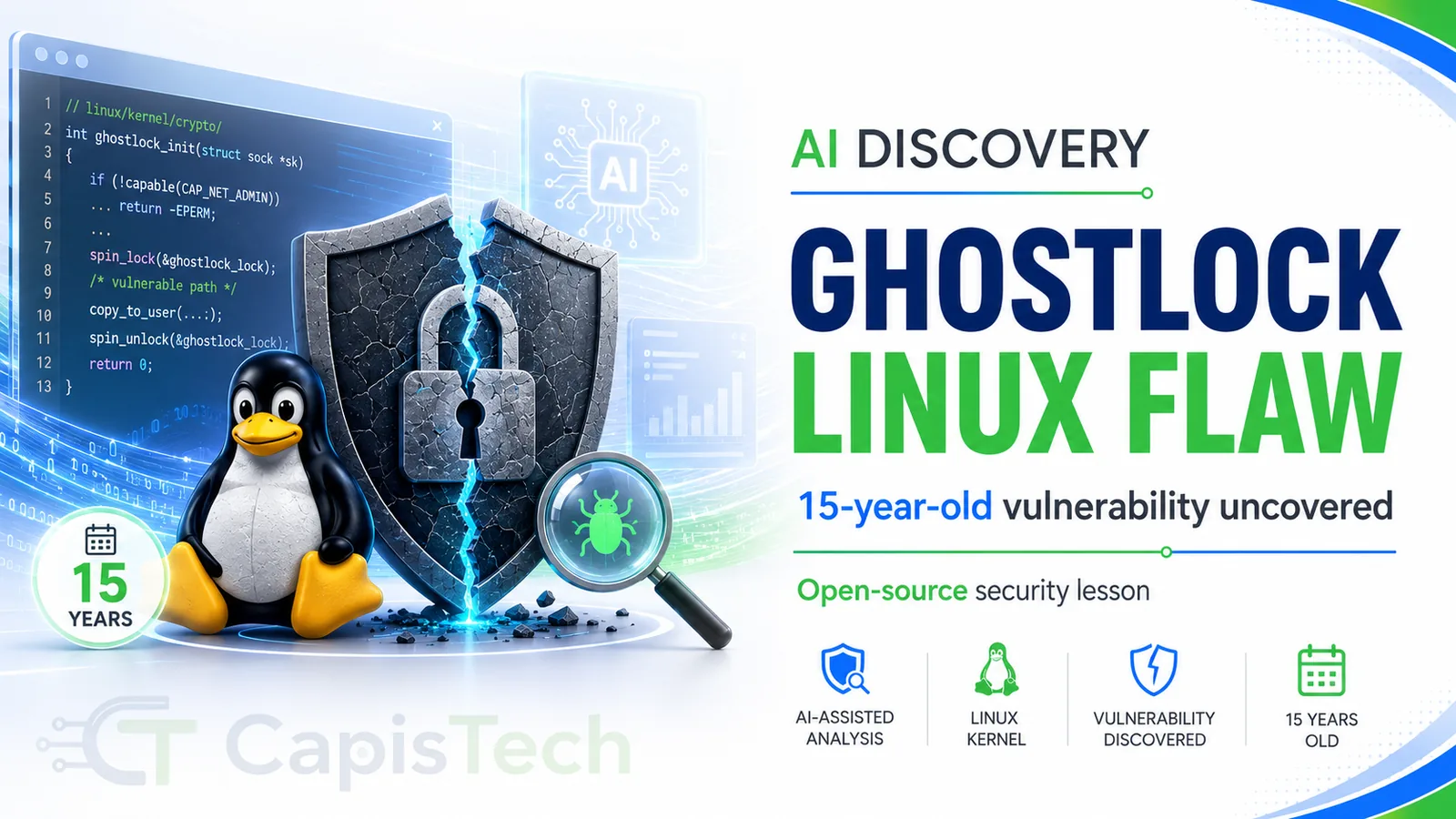 AI-Assisted Discovery Finds 15-Year-Old GhostLock Linux Vulnerability