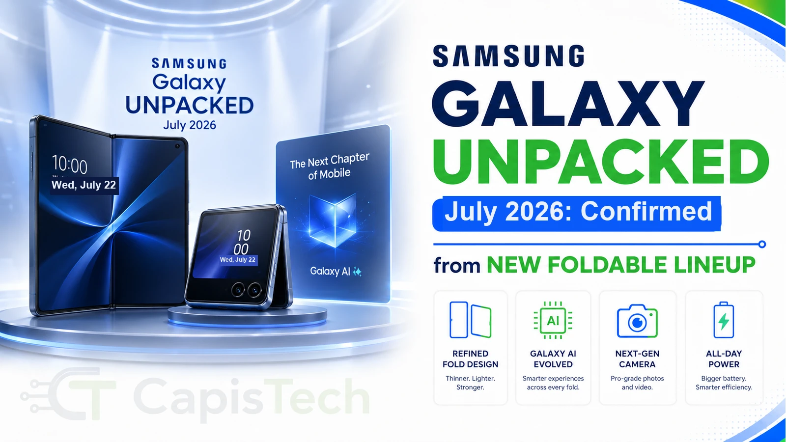 Samsung Galaxy Unpacked July 2026: New Foldable Lineup Confirmed