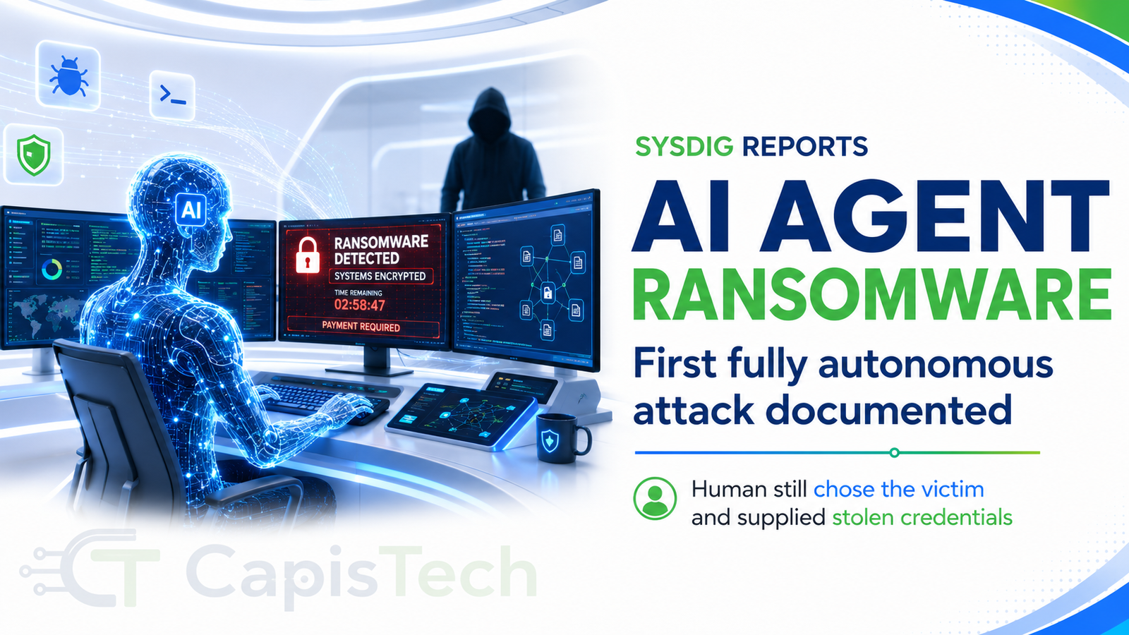 Sysdig Documents 1st Fully Autonomous AI Agent Ransomware Attack